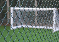 สนามกีฬาโรงเรียนสนามกีฬาฟุตบอล Diamond Gi Fencing Net 11.5 Gauge