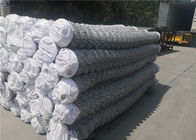 Chain Link Fence ที่สมบูรณ์แพคเกจ 10 Ft Galvanized Complete System