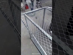 Decorative Wire Rope Mesh Net For Balcony Handrail