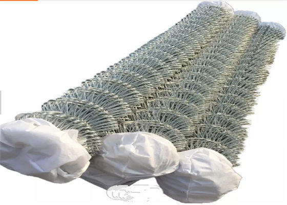 Anticorrosion 6FT 7FT 8FT Chain Link Fence รั้วลิงค์โซ่สังกะสี