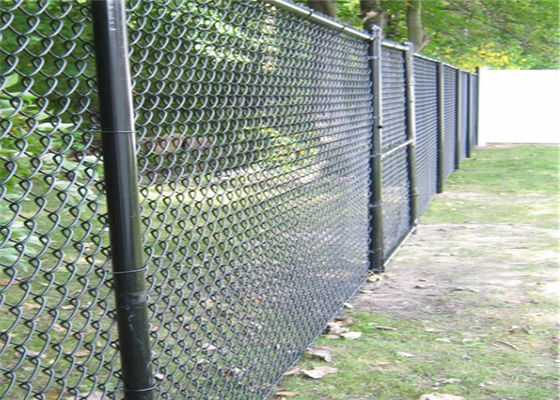 60mm Seaside Chain Link Fence Fabric Galvanized Diamond Wire Netting 6FT